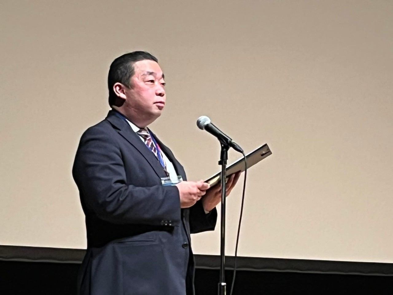 講演撮影　日本死の臨床研究会近畿支部